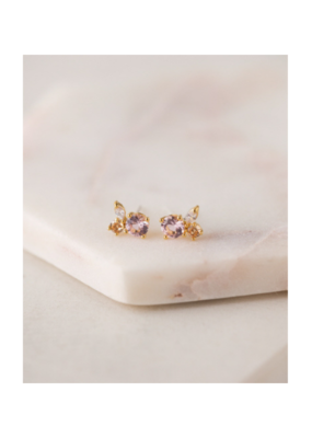 Lover's Tempo Adora Stud Earrings in Blush by Lover's Tempo