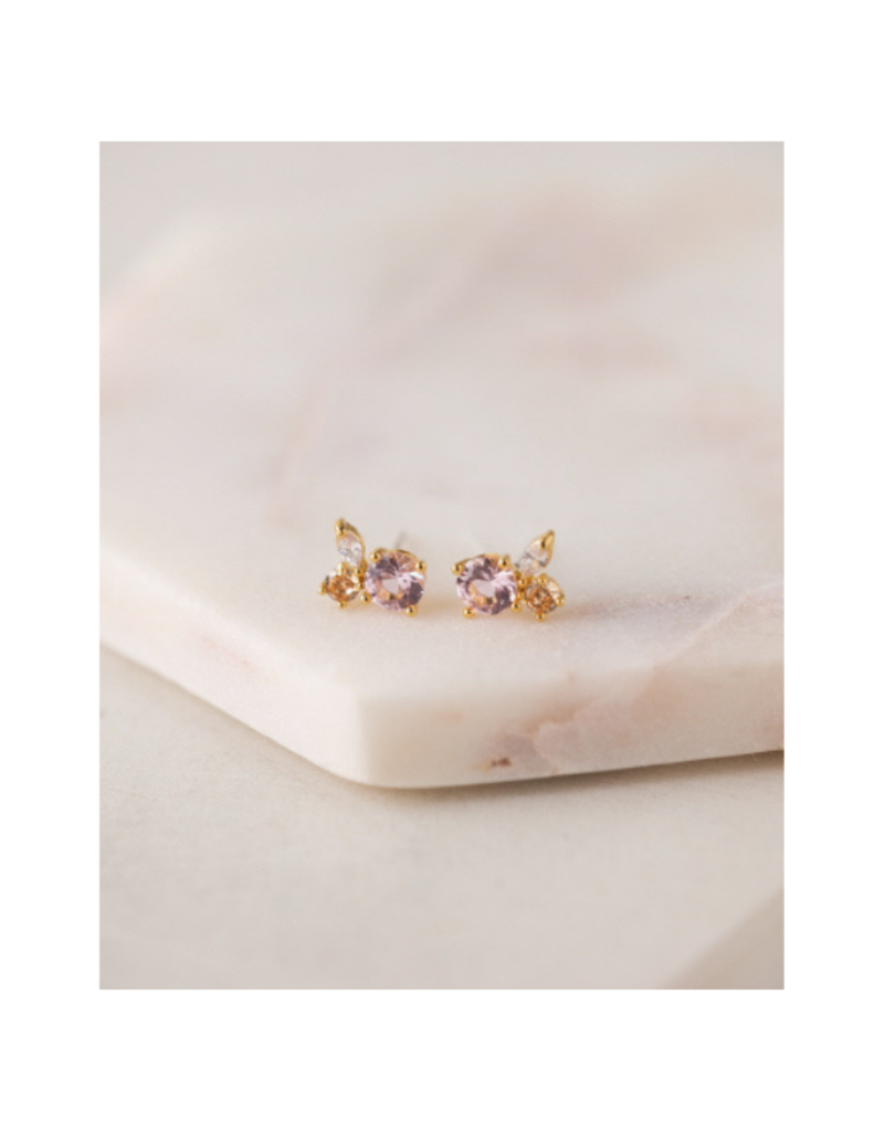 Lover's Tempo Adora Stud Earrings in Blush by Lover's Tempo
