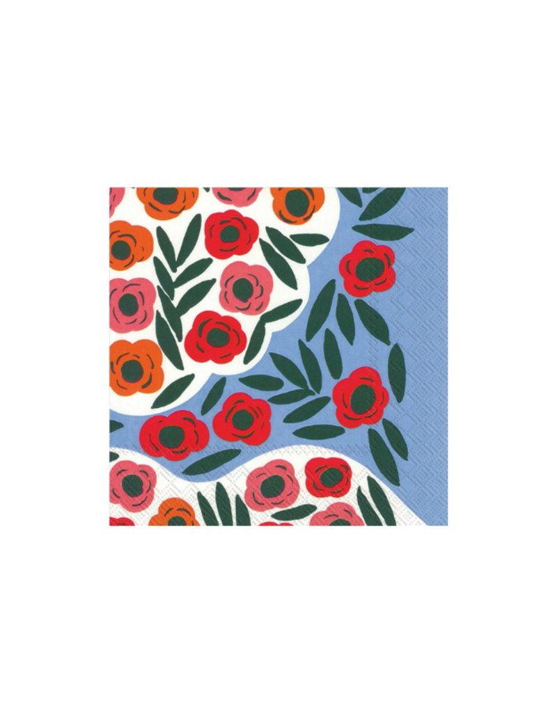 Marimekko Napkin Ruukku Blue - The Art of Home