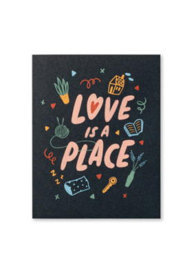 Love is a Place Housewarming Card