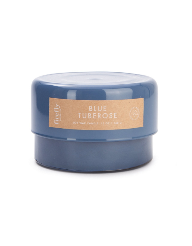 Botany Candle in Blue Tuberose by Firefly Candle Co.