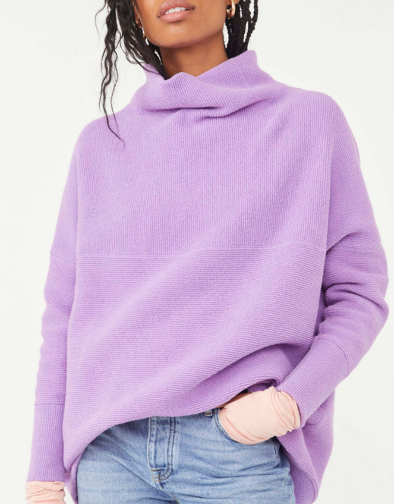 free people Ottoman Slouchy Tunic in Glowing Grape by Free People