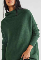 free people Ottoman Slouchy Tunic in Aged Pine by Free People