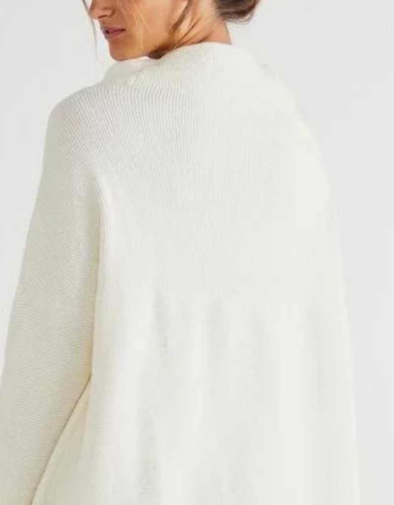 Free People Ottoman Slouchy Tunic in Ecru by Free People