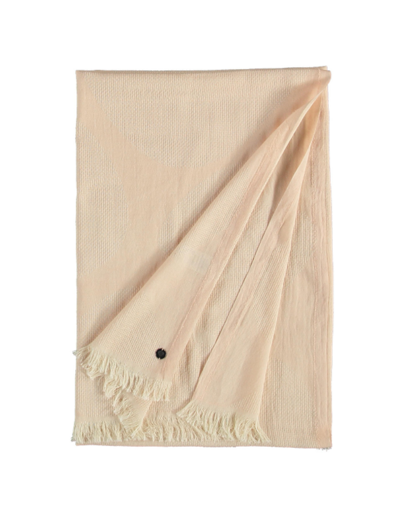 v. Fraas Textured Pebbles Cotton Wrap in Macadamia by Fraas