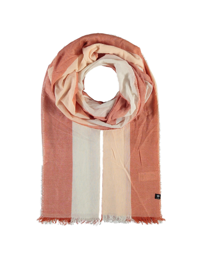 v. Fraas LAST ONE - Cabana Stripes Wrap in Terracotta by Fraas