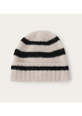 Part Two Larna Hat in Black Stripe by Part Two