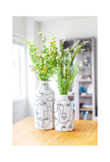 Pablo Vase with Faces