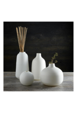 creative brands White Round Vase