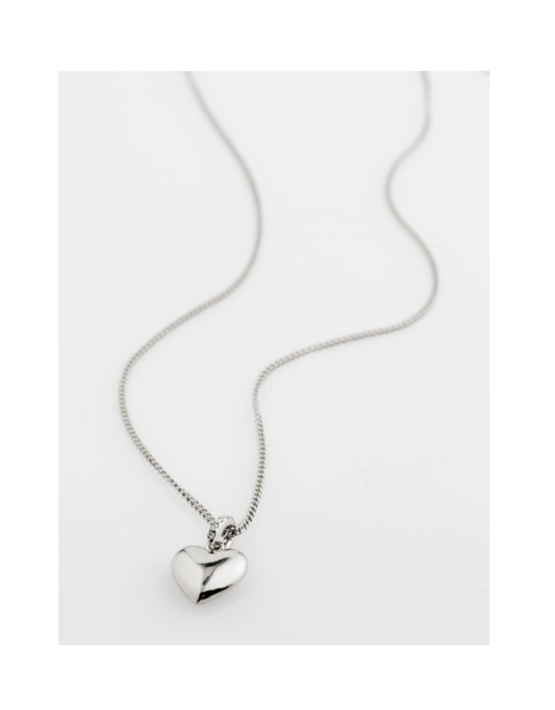 PILGRIM Sophia Necklace in Crystal and Silver by Pilgrim