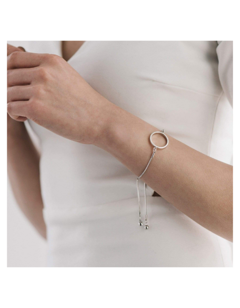 Lover's Tempo Kit Hoop Silver-Plated Bracelet by Lover's Tempo