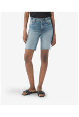Kut from the Kloth Margot High Rise Long Short in Positive Wash by Kut from the Kloth