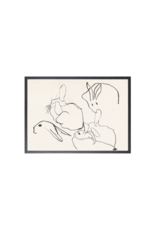 Celadon Art Rabbit Study Cachet 1896