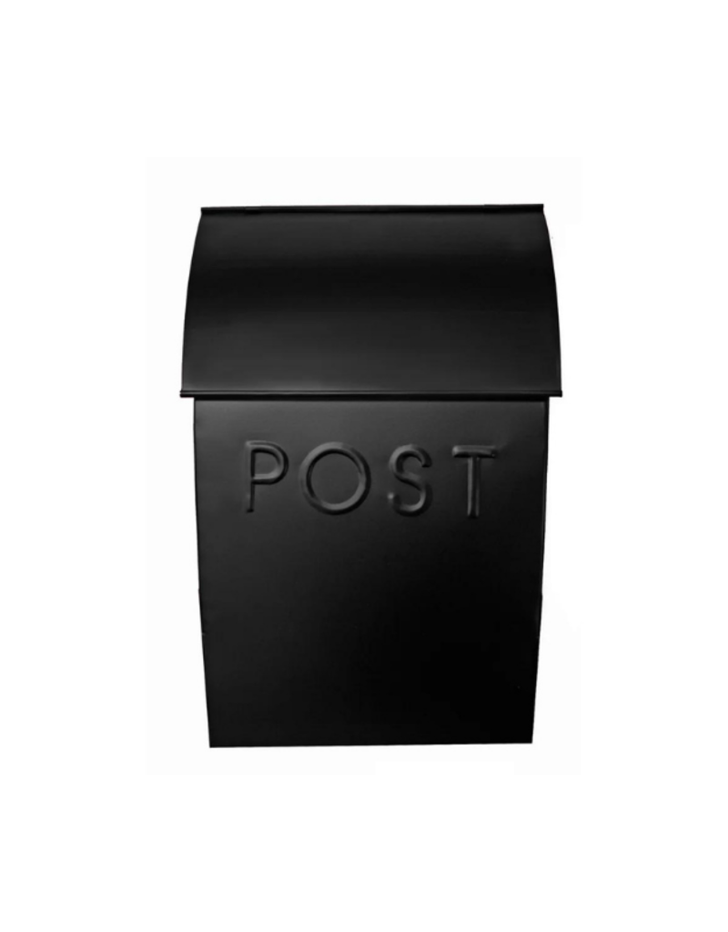 Milano Pointed Mailbox in Black