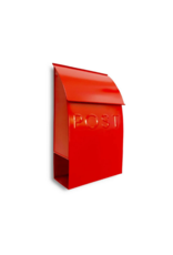 Milano Pointed Mailbox in Red