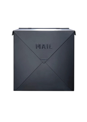 Chicago Mailbox in Black
