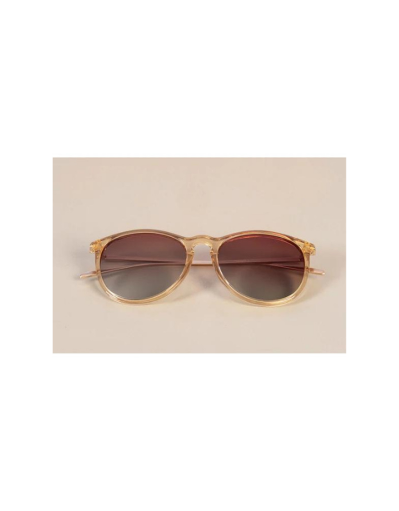 PILGRIM Vanille Sunglasses in  Gold Brown by Pilgrim