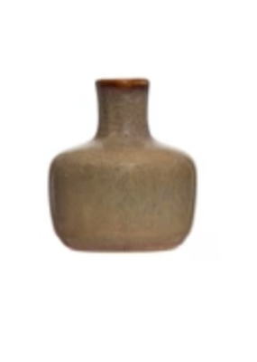 Bloomingville Stoneware Vase Small in Brown