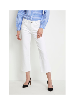 Culture Monja Cropped Jeans in Spring Gardenia by Culture