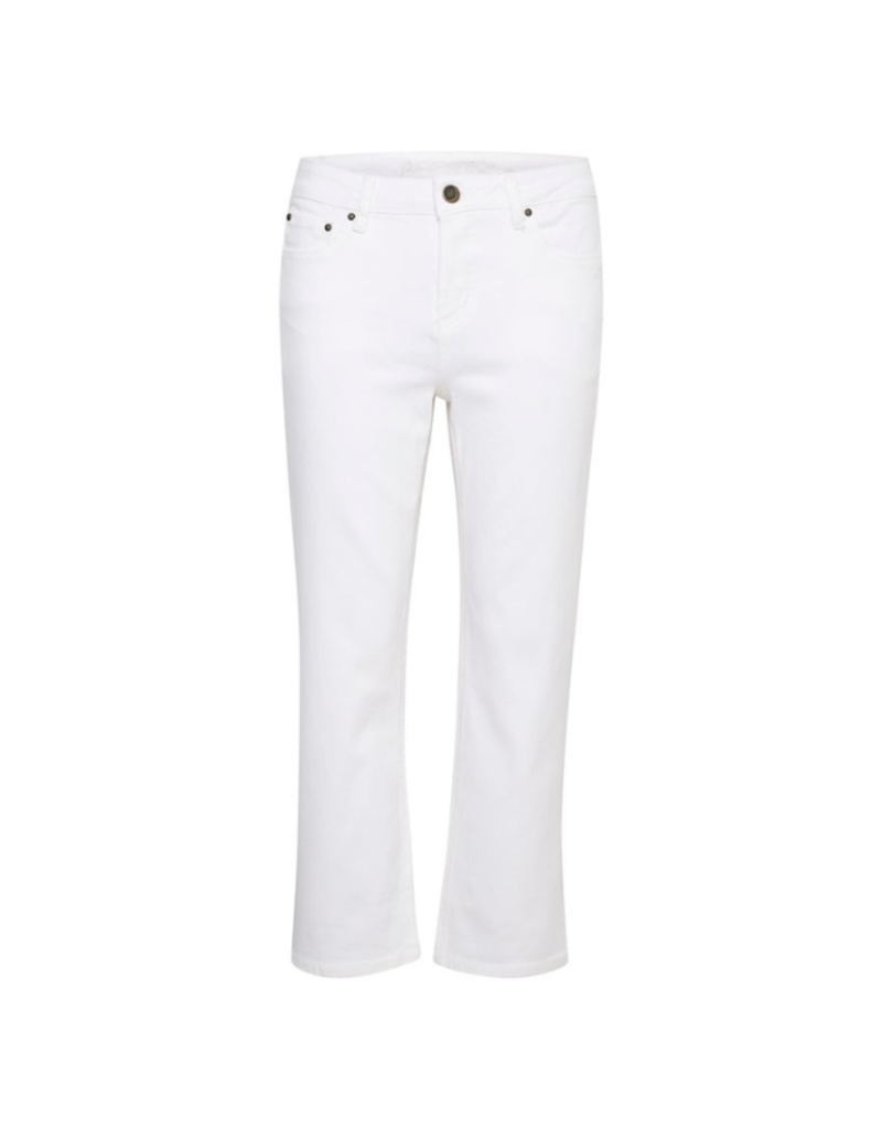 Culture Monja Cropped Jeans in Spring Gardenia by Culture
