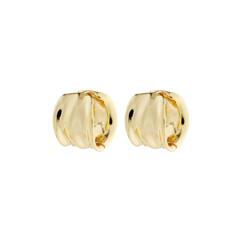 PILGRIM Hoop Earrings Dreams Gold