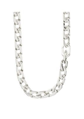 PILGRIM Hope Curb Chain Necklace in Silver by Pilgrim