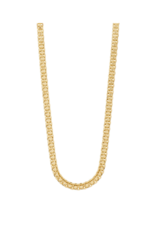 PILGRIM Peace Chain Necklace in Gold by Pilgrim
