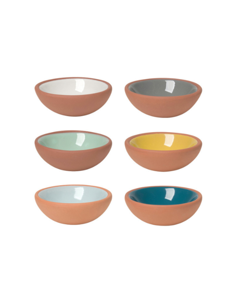 Danica Terracotta Pinch Bowl Set of 6