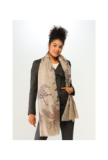 v. Fraas Chelsea Horses Wool Wrap in Beige by Fraas