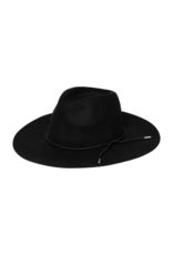 San Diego Hats Anza Packable Fedora in Black by San Diego Hatsza Packable Fedora