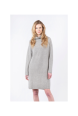 Lyla & Luxe Finny Sweater Dress in Light Grey by Lyla + Luxe