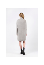Lyla & Luxe Finny Sweater Dress in Light Grey by Lyla + Luxe