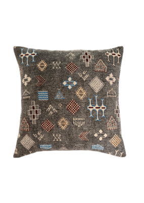 Indaba Trading Cairo Embroidered Pillow 20x20