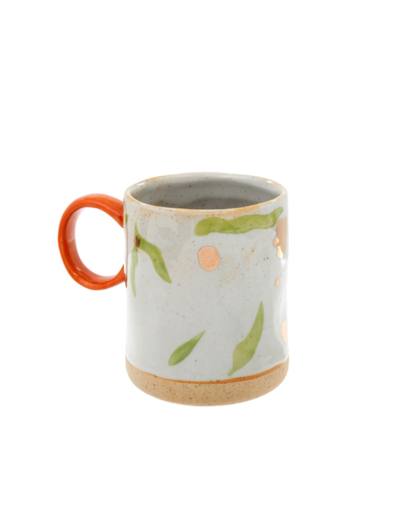 Indaba Trading Midsummer Mug in Orange