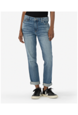 Kut from the Kloth Catherine High Rise Boyfriend Roll Up Jean in Look by Kut from the Kloth