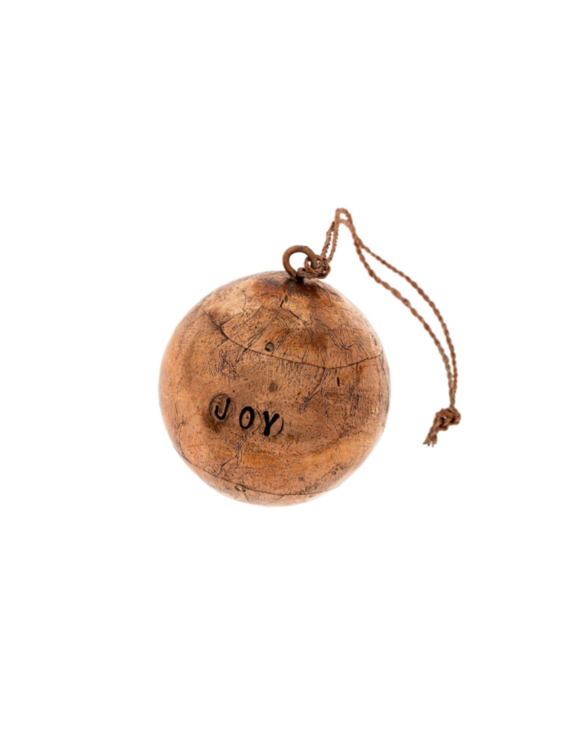 Indaba Trading Copper Ball Ornament
