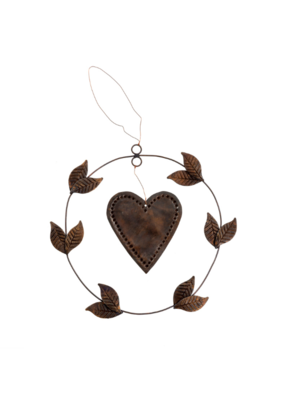 Indaba Trading Love and Leaves Ornament