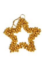 Indaba Trading Jingle Bell Star Ornament