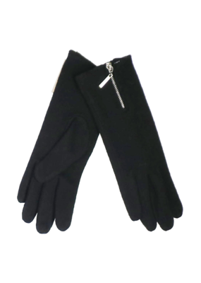 v. Fraas Tech Zipper Gloves in Black by Fraas