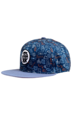 HEADSTER Peace Out Snapback Youth Size in Indigo by Headster