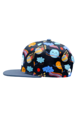 HEADSTER Another Planet Snapback in Black by Headster