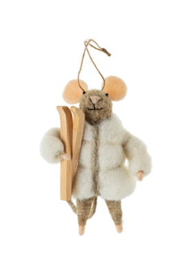 Indaba Trading Montcler Mouse Ornament