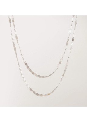 Lover's Tempo Cleo Layered Necklace in Silver by Lover's Tempo