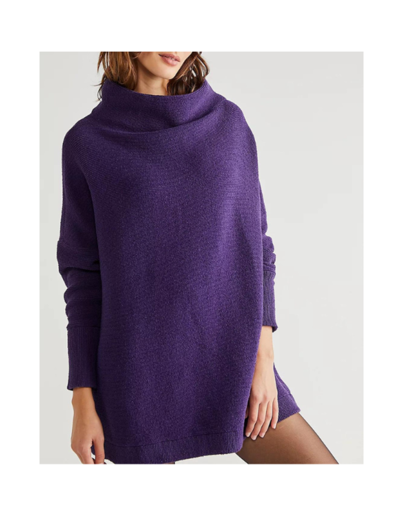 free people LAST ONE - M - Ottoman Slouchy Tunic in Gothic Grape by Free People