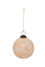 Marbled Nude Glass Ball Ornament