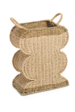 Scalloped Basket with Handles