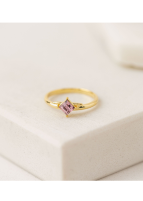 Lover's Tempo Asta Ring in Light Amethyst by Lover's Tempo