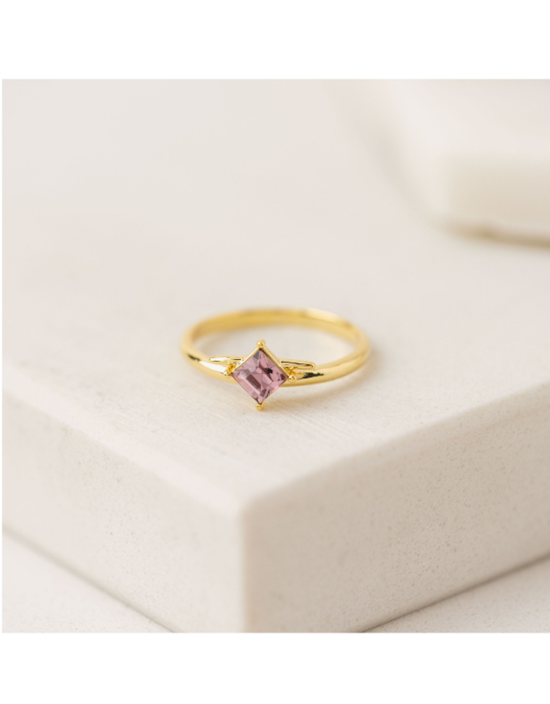 Lover's Tempo Asta Ring in Light Amethyst by Lover's Tempo