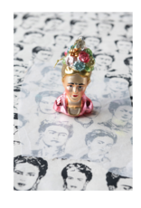 Glass Frida Kahlo Ornament