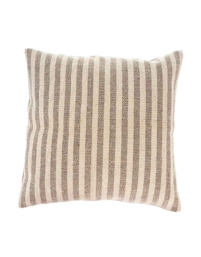 Indaba Trading Ingram Stripe Pillow in Sand